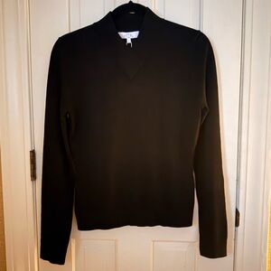 Pearl by Lela Rose Chic Black Women's Blouse